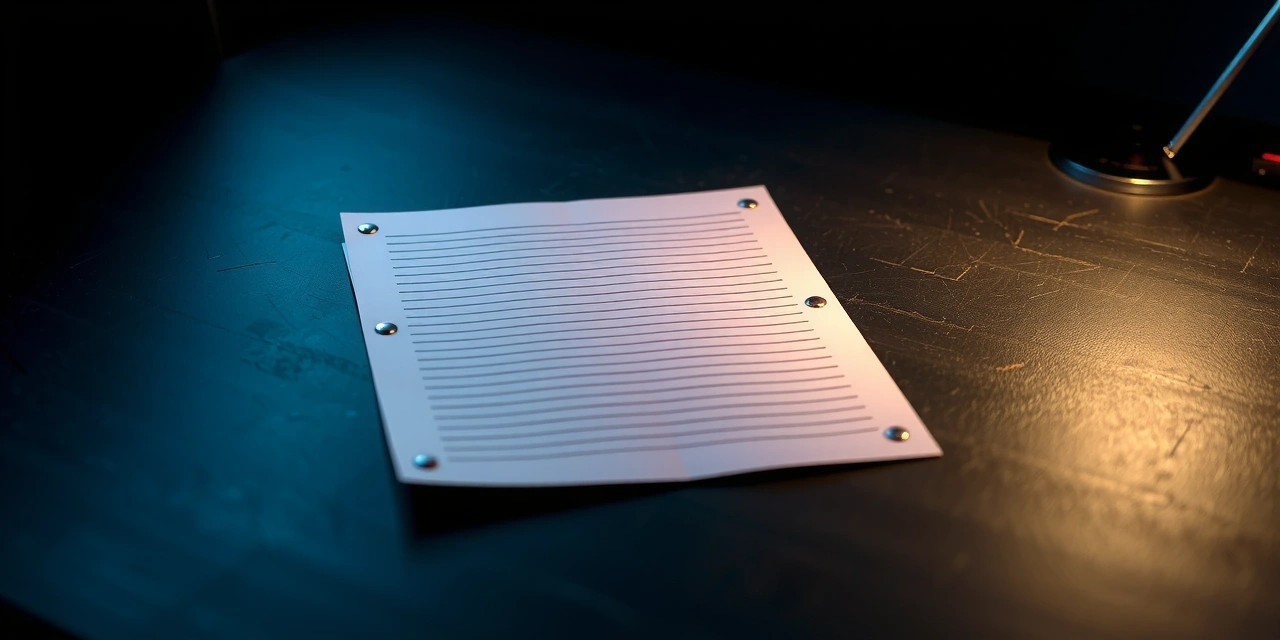 Visual representation of a legal document